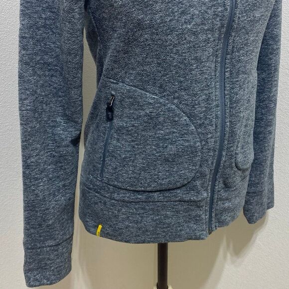 Lole Women's Long Sleeve Zip Up Fleece Jacket Gray Size Small - Picture 4 of 12